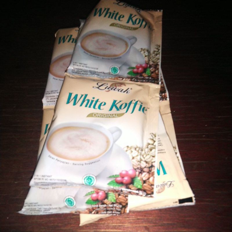

Luwak White Koffie Original Kopi Sachet 1 Renceng (20gr. x 10 pcs)