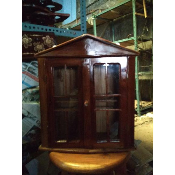 Kotak P3K Lemari Obat Kecil Kayu Jatiu