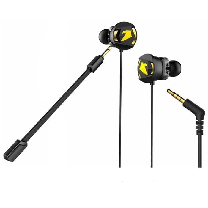 Earphone Gaming Armaggeddon WASP-5 Dual Microphone - Garansi 1 Tahun