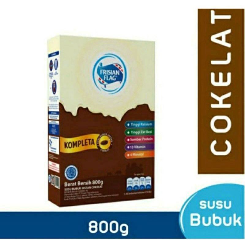 

Susu Bubuk Frisian Flag KOMPLETA Cokelat 800gr