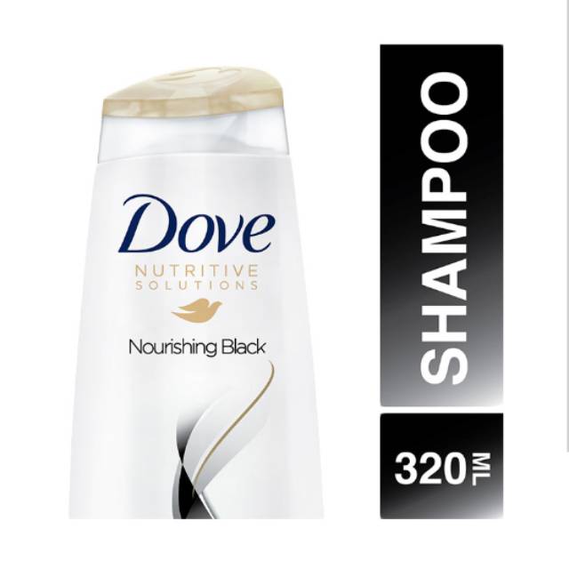 DOVE Nourishing Black Shampo 320ml