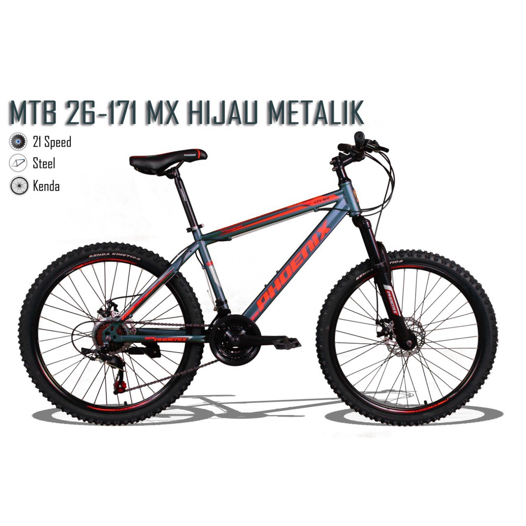 ❤Bazar❤ Sepeda Gunung MTB 27.5 Inch Phoenix 171 mx