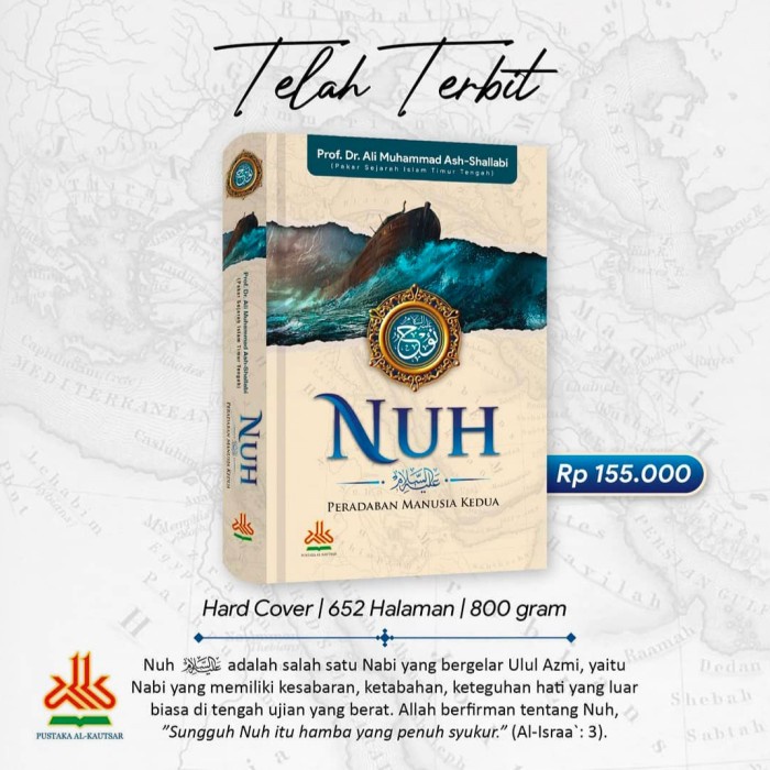 

Buku baru kisah lengkap Nabi Nuh Peradaban Manusia Kedua