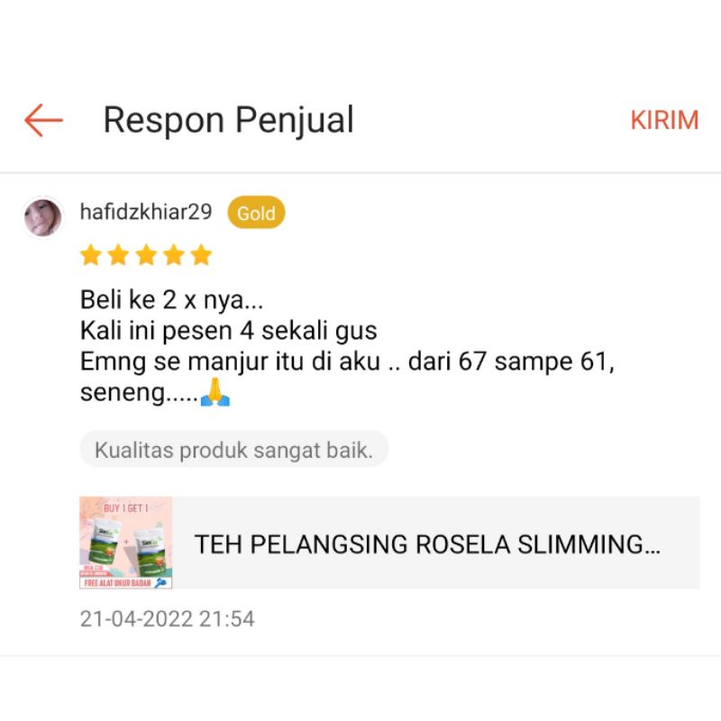 TEH PELANGSING ROSELA SLIMMING DETOX TEA JAMU PENURUN BERAT BADAN HERBAL JATI CINA ALAMI AMPUH R2