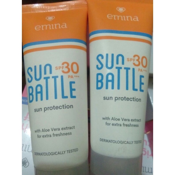 EMINA SUN BATTLE SPF30PA*** sun protection 60ml