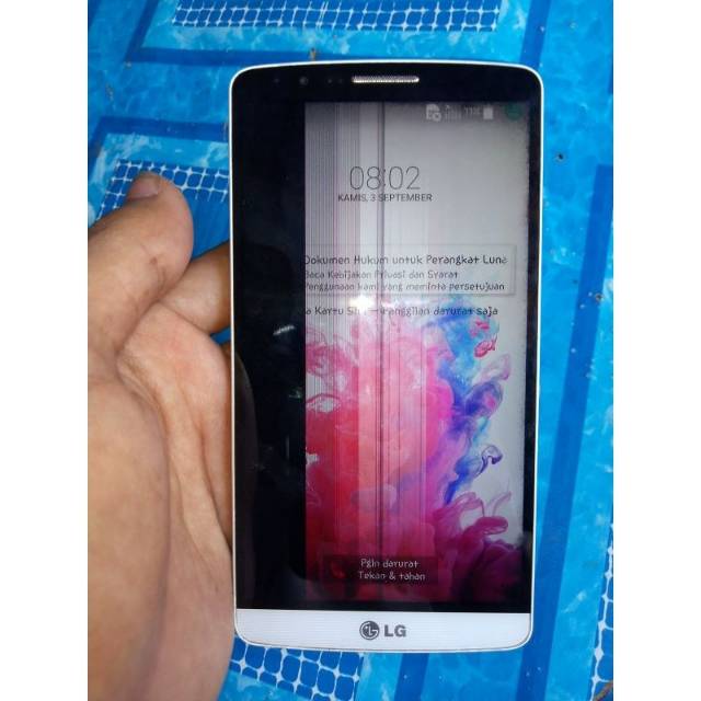 LG G3 (D855) Minus LCD Mesin Normal