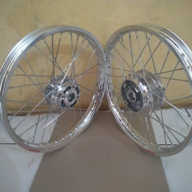 Vleg variasi jari jari 17 honda supra x 125 dobel disc