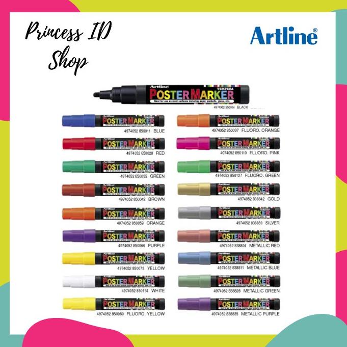 

[KODE 68FDH] SPIDOL POSTER MARKER ARTLINE EPP-4