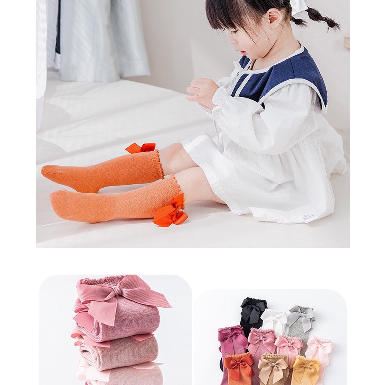 0-5 thn | KAOS KAKI BAYI ANAK IMPOR NEWBORN SOCKS PEREMPUAN catalog QN QAN