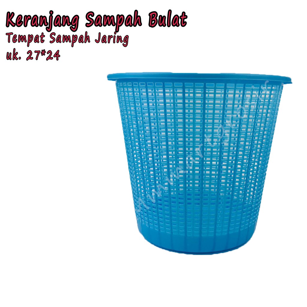 Tempat Sampah * Jaring * Bulat * 27*24cm