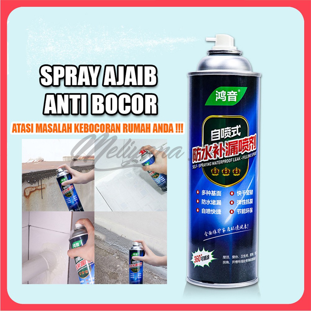 Cat Semprot Anti Bocor - Spray Anti Bocor - Spray Ajaib - Waterproof Leak Proof Spray Cat - Tambalan