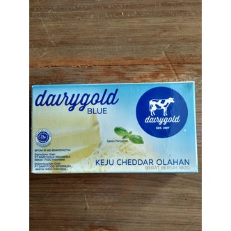 

Keju- Keju Cheddar Dairygold, Cheese Dairy Gold 180Gram -Keju.