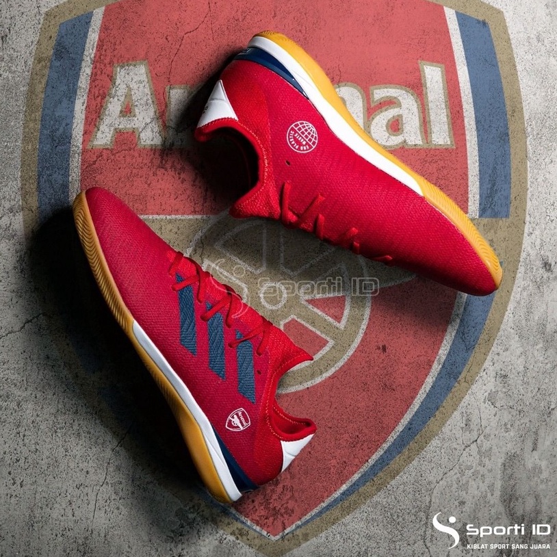Sepatu Futsal Adidas Gamemode Knit IN - Scarlet GY7564 Original