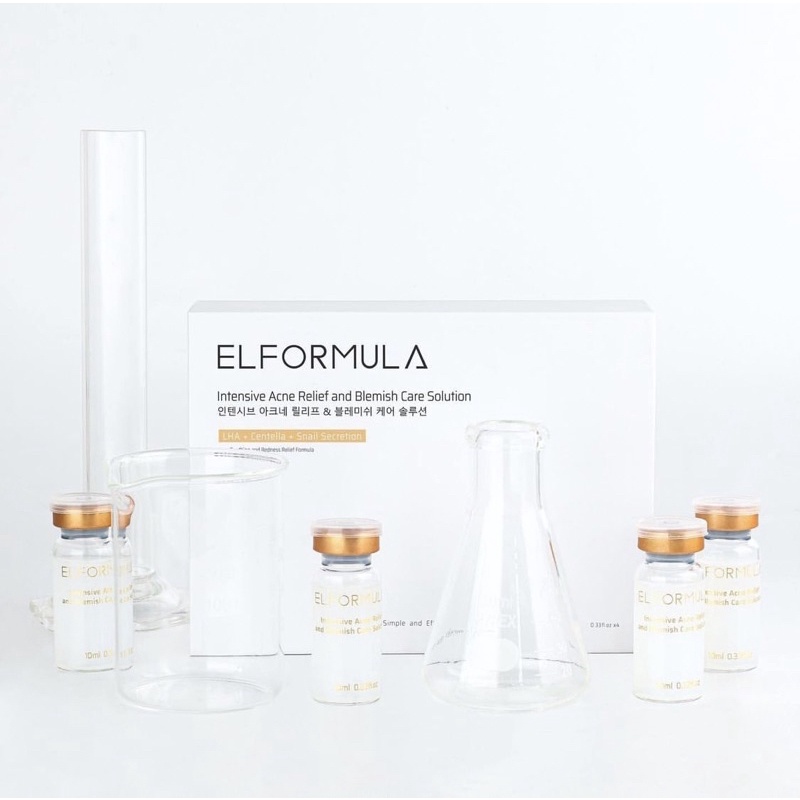 { Reseller Resmi } READY STOCK Elformula Intensive  Acne Relief and blemish care solution