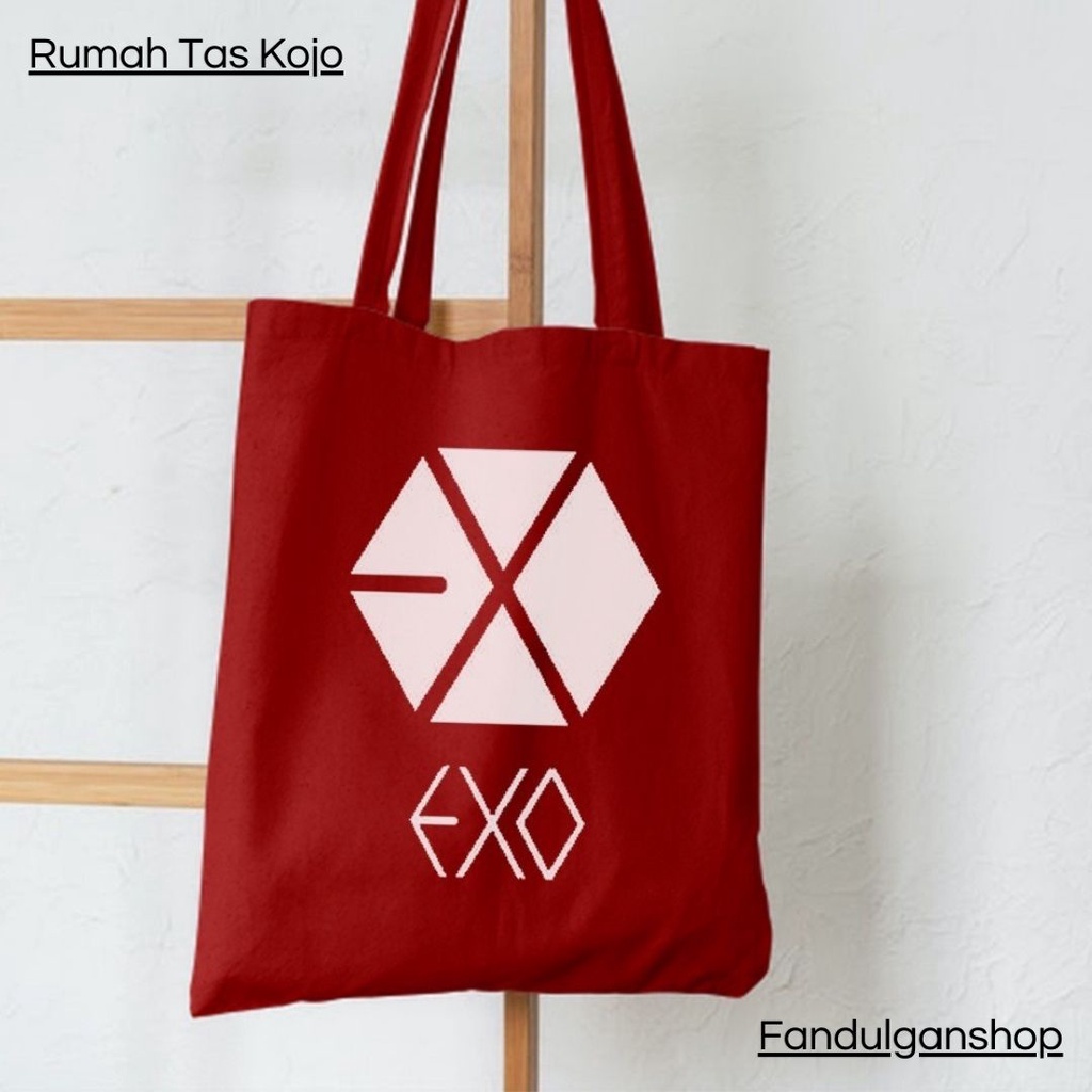 SPESIAL PROMO 7.7 - [RESLETING] EXO TOTEBAG SEMI KANVAS | TOTEBAG KERJA/KULIAH/SEKOLAH | TOTEBAG RESLETING | TOTEBAG BESAR | TOTEBAG KOREA | TOTEBAG TEBAL | TOTEBAG LAPTOP | TOTEBAG UNIQUE | TOTEBAG NONGKI | TOTEBAG NGOPI | TOTEBAG POLOS | TOTEBAG BERMERK