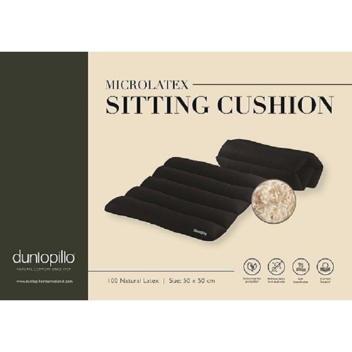 DUNLOPILLO Sitting Cushion Microlatex - 40x40 cm