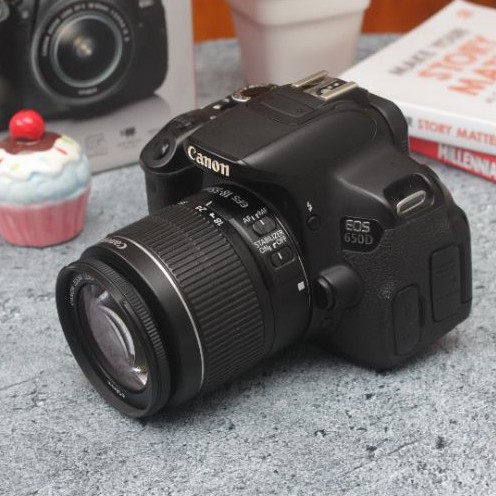 Kamera Canon EOS 650D Lensa Kit - Garansi 7 Hari - Setara DSLR M10 700D 1300D-1