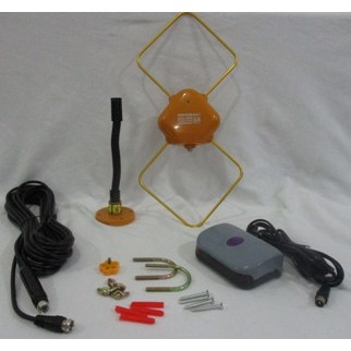 Antena TV Outdoor &amp; Indoor + Booster  Toyosaki AIO 200***