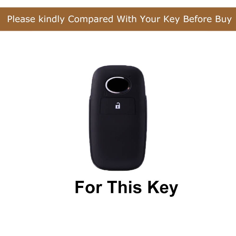 High Quality PC Car Key Case Cover Smart Key Untuk Toyota Raize Veloz 2022 Agya 2023 Raize 2023 Veloz 2023 Avanza 2022-2023