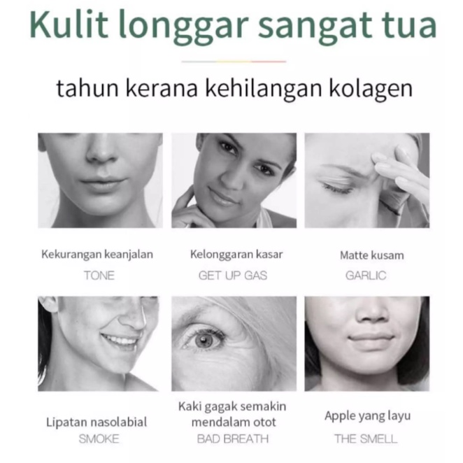 Masker Pemutih Masker Kolagen Sleeping Mask 20 Pcs/Kotak Pemutih Anti-Kerut Mengencangkan dan Mengecilkan Pori-Pori Mencerahkan Kulit Perawatan Kulit