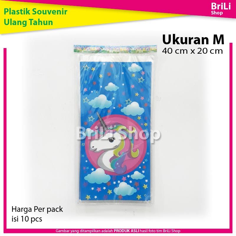 

Plastik Snack Souvenir Ultah Kuda Unicorn Biru Sovenir Ulang Tahun Ukuran M Sedang
