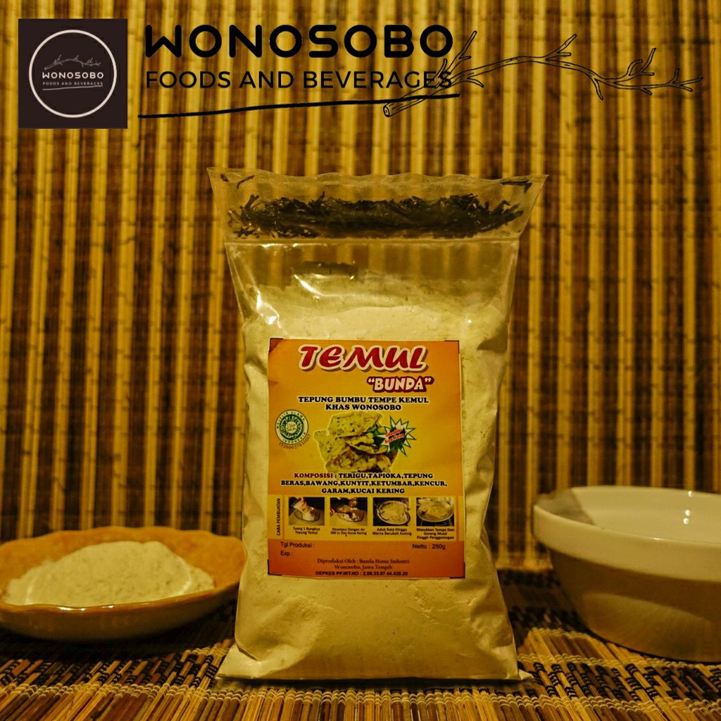 

Tepung Tempe Kemul (Temul) Bunda 500gr