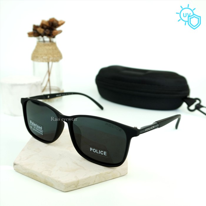 Kacamata Hitam Polarized Police 1216 Pria wanita
