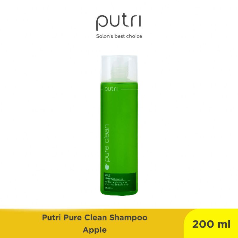 Keramas Ala Salon Sendiri Putri Shampo 200 ml Apple Sampo Lemon Rambut Normal to Oily Kuat Halus