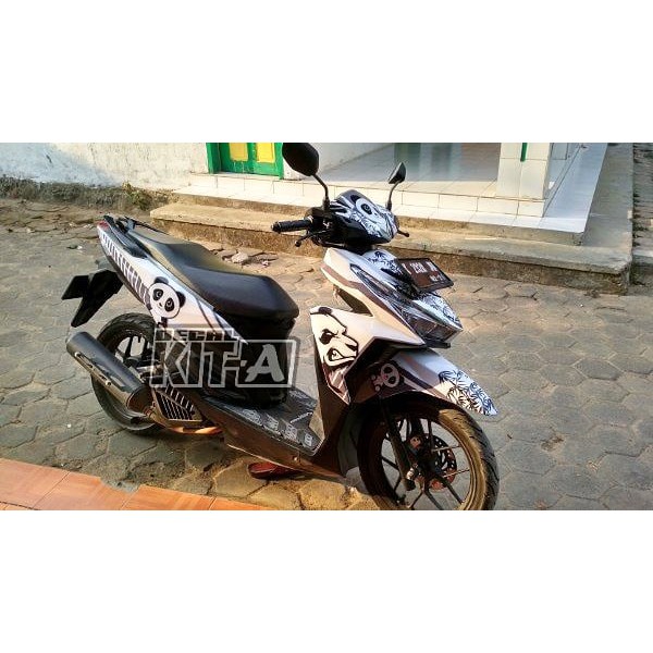 Decal Vario 150 Motif Panda Stiker Sticker Striping Vario 150 Fi Shopee Indonesia