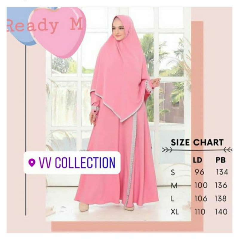Nayla set| syar'i murah | syar'i polos