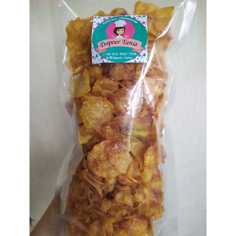 

Keripik Kentang Balado Manis Uk. besar