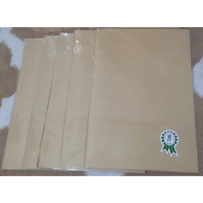 

Sampul Buku Polos Coklat/kraft/craft ukuran Boxy isi 20pcs