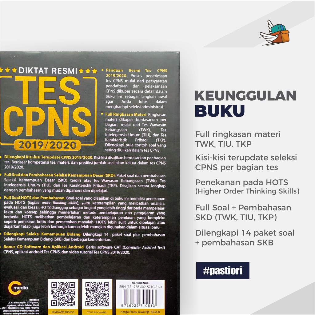 Diktat Resmi Tes CPNS 2019/2020 (Bonus CD + App Android)-2
