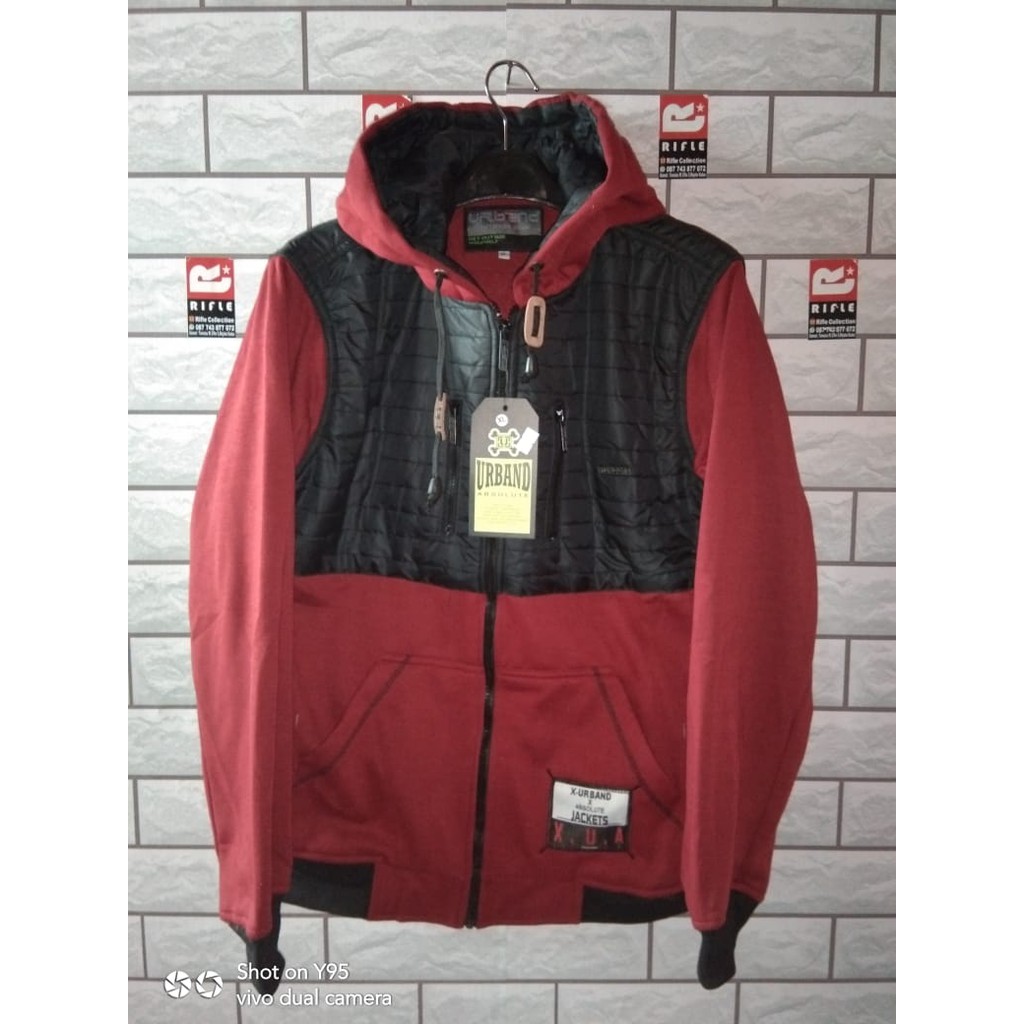 JAKET XURBAND X ABSLOUTE KOMBINASI FLECEE PARASIT