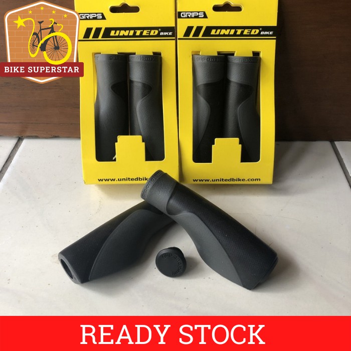 Handgrip / Hand Grip / Hand Fat Golok Sepeda merk UNITED HF-1911 Grip Anatomy