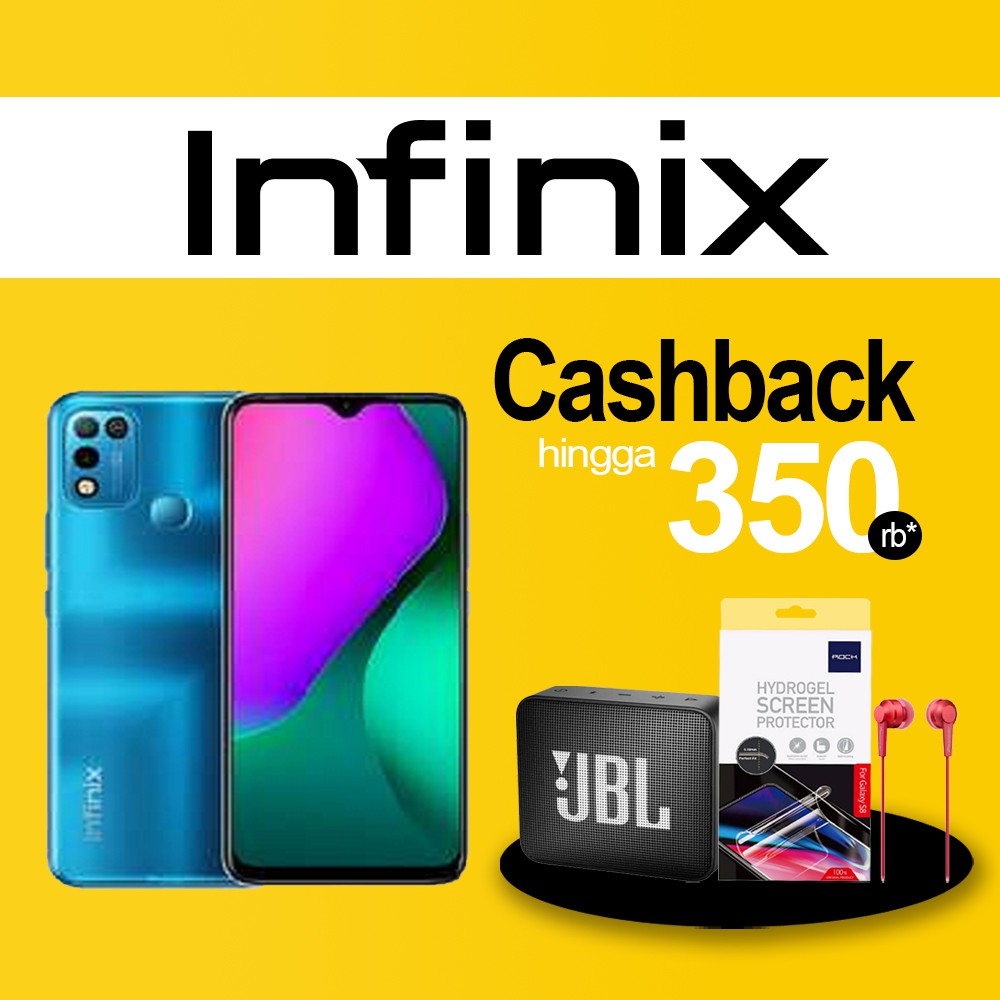 Infinix Hot 10 Play 2GB 32GB Infinix Hot 10 Play  4GB GB 64GB  Garansi Resmi