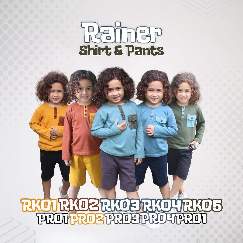 Bundling Rainer Tshirt &amp; Rainer Pants cocok dipake sehari-hari