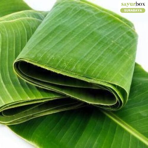 

Daun Pisang Local Product 1 kg (Sayurbox) - SURABAYA