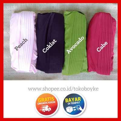 Jilbab Sport Pet Jersey Hijab Olahraga Remaja Kekinian