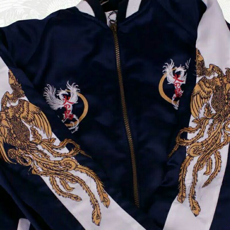 Jaket Sukajan Phoenix Full Bordir - Sukajan Jacket Murah Original Memphis