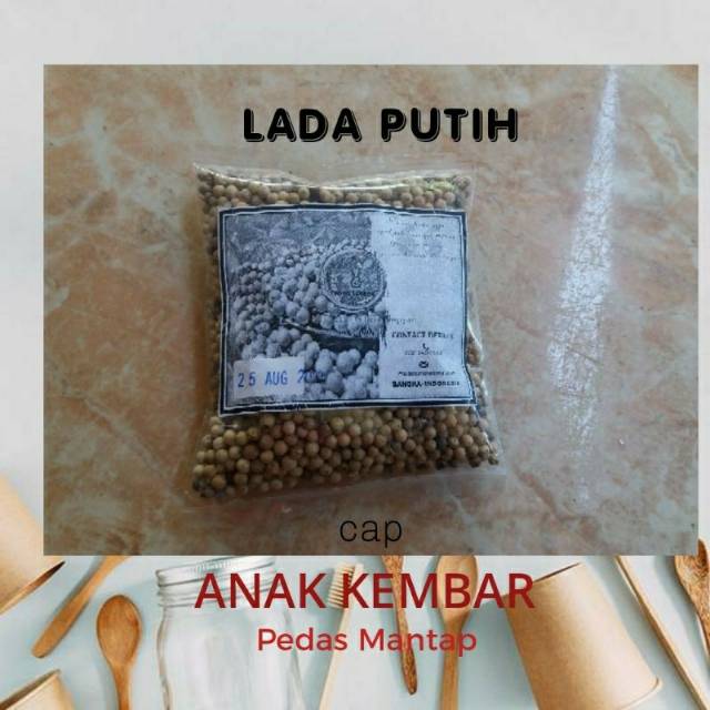 

LADA PUTIH 100g asli BANGKA murah