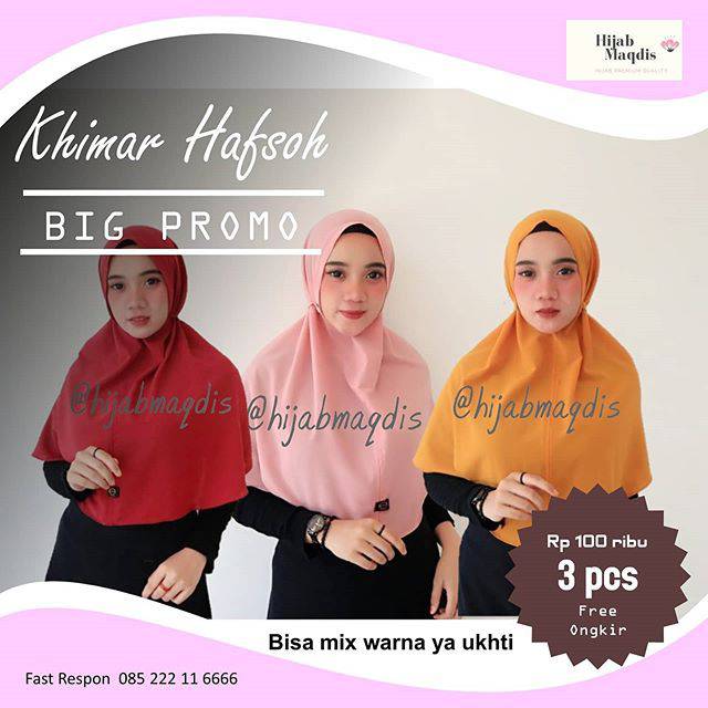 Hijab instant Kcb Hafsoh