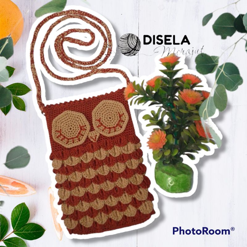 TAS HP RAJUT LUCU MENARIK