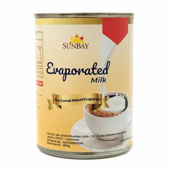 

SUNBAY Evaporated Milk 380g - Susu Lemak Nabati Evaporasi