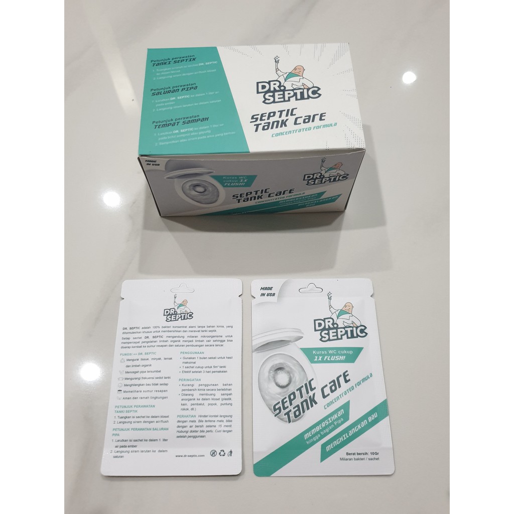 dr. Septic Bakteri Konsentrat Septic Tank WC Kloset dr septic dr.septic