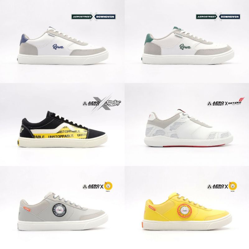[ LIMITED 100% ORI ] Aerostreet x Kolaborasi / Aerostreet Endank Soekamti / Aerostreet Rowndivision 