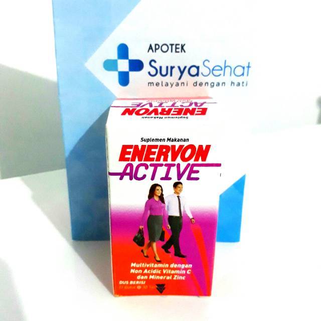 Enervon Active Botol isi 30 tablet