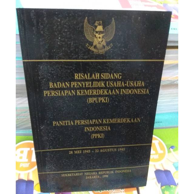 Jual Risalah Sidang Badan Penyelidik Usaha Usaha Persiapan Kemerdekaan ...