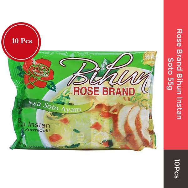

soun-bihun- rose brand bihun instan soto 10pcs -bihun-soun.