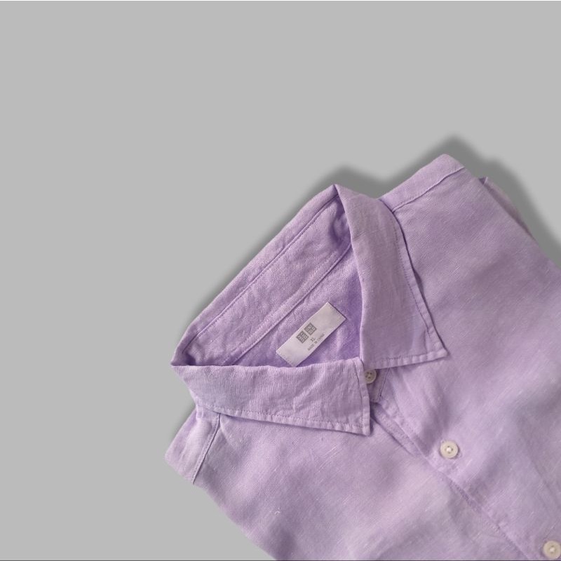 kemeja second uniqlo